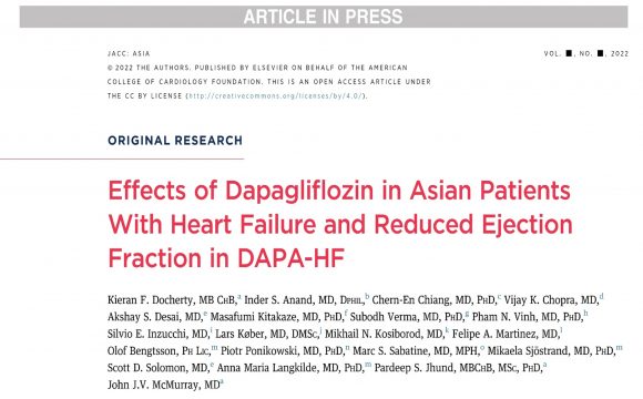 Effects of Dapagliflozin in Asian Patients With Heart Failure and Reduced Ejection Fraction in DAPA-HF