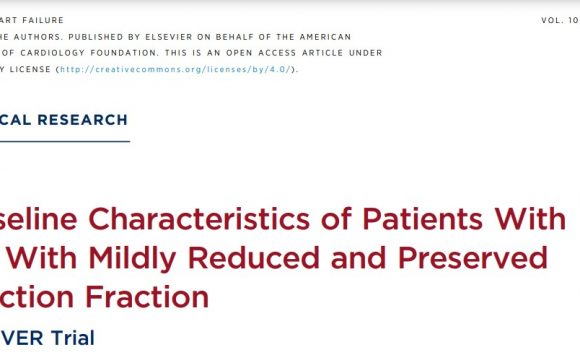 Baseline Characteristics of Patients With HF With Mildly Reduced and Preserved Ejection Fraction: DELIVER Trial